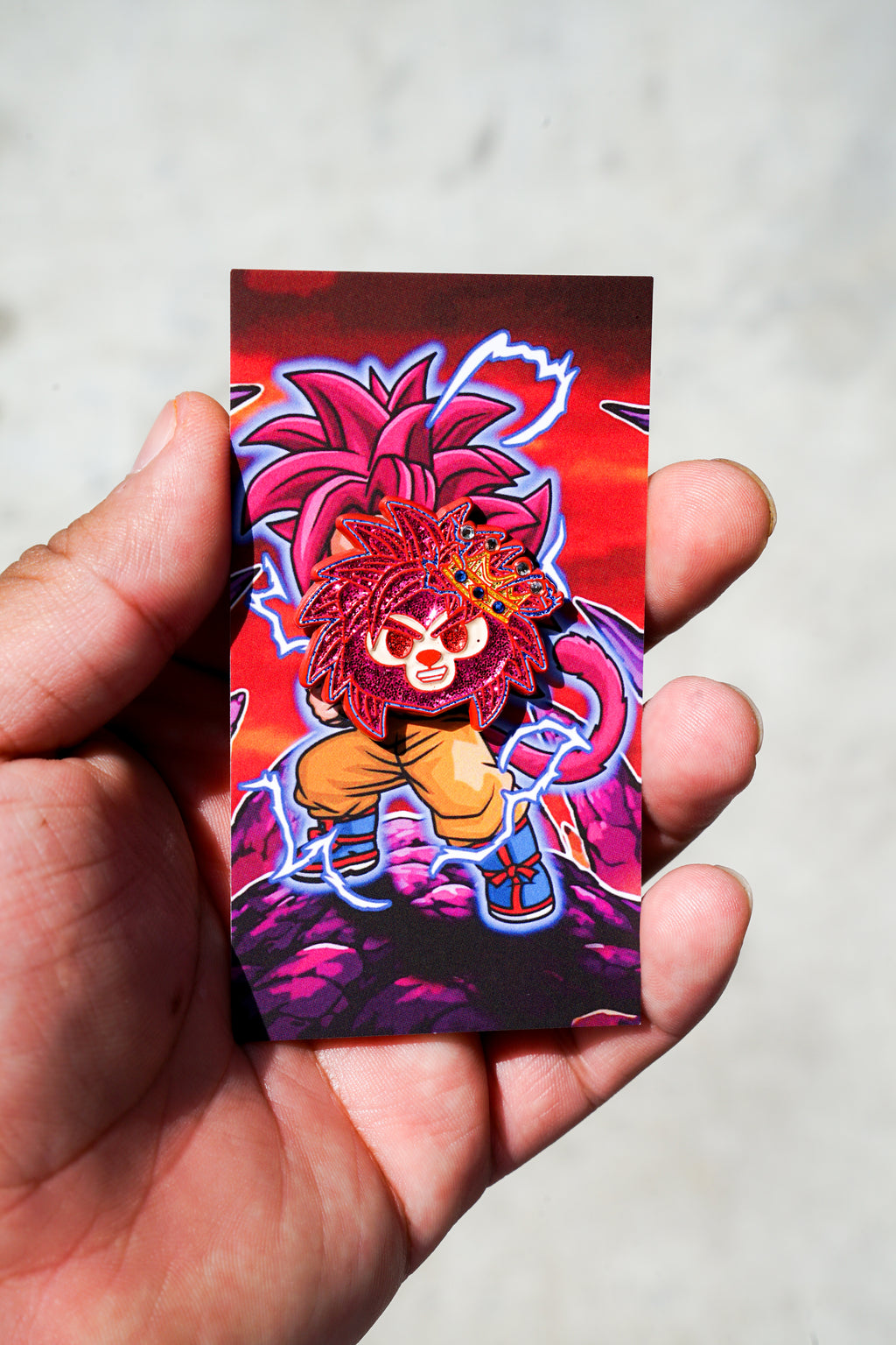 Goku bear (red variant)🎈